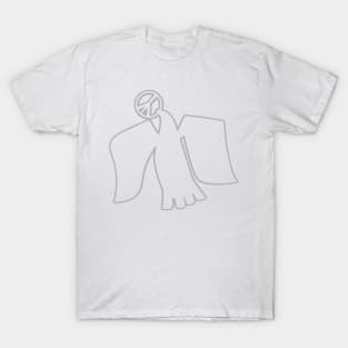 One Love Dove Holding a Peace Symbol T-Shirt